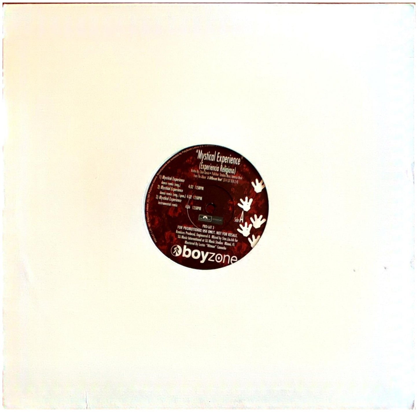 BOYZONE - MYSTICAL EXPERIENCE/EXPERIENCIA RELIGIOSA | 12 MAXI SINGLE USADO
