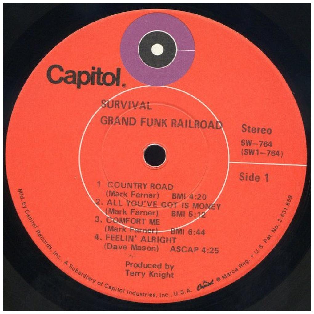 GRAND FUNK - SURVIVAL | VINILO USADO