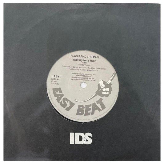 FLASH AND THE PAN - WAITING FOR A TRAIN | 7" SINGLE VINILO USADO