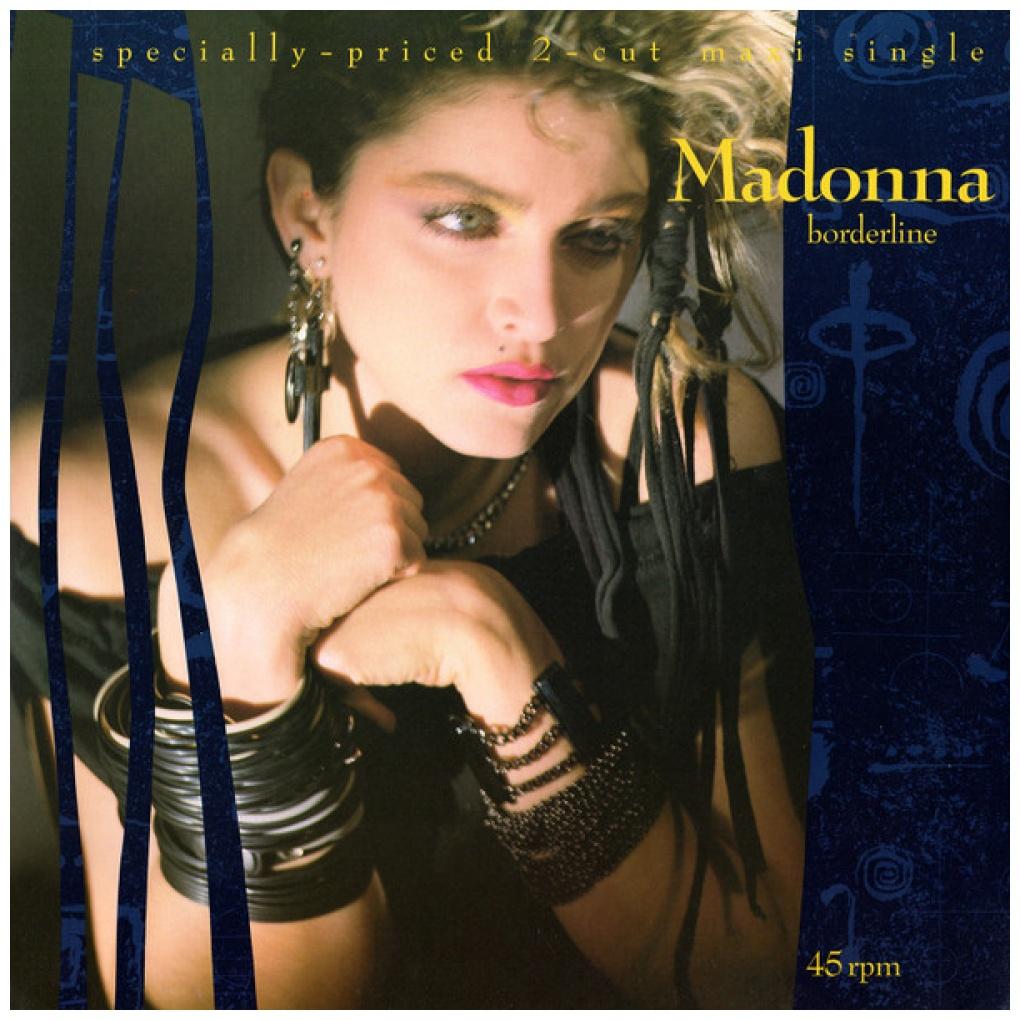 MADONNA - BORDERLINE/LUCKY STAR | 12'' MAXI SINGLE USADO