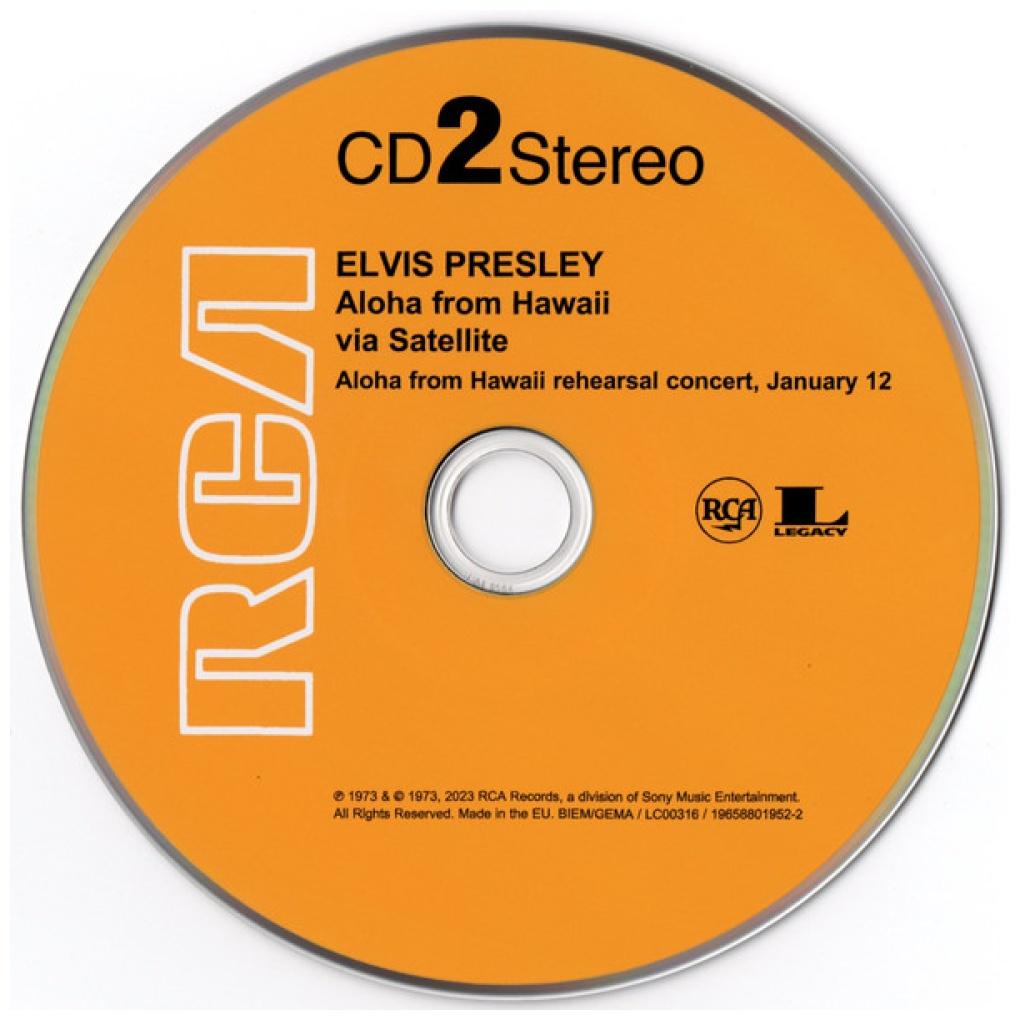 ELVIS PRESLEY  - ALOHA FROM HAWAI VIA SATELITE (3CD BOST SET) | CD