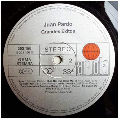 JUAN PARDO - GRANDE EXITOS | VINILO USADO