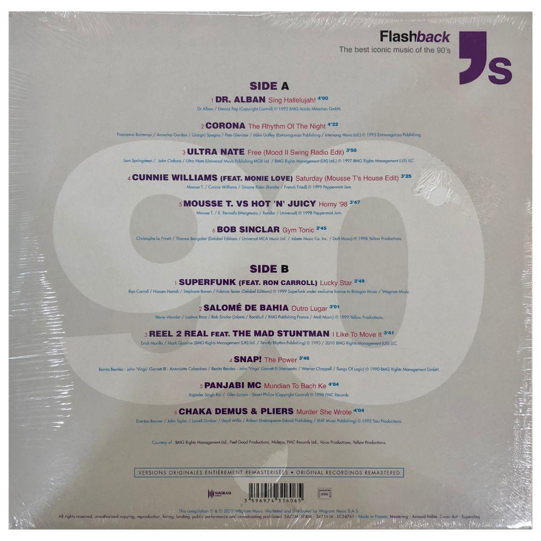 FLASHBACK 90 S - VARIOUS 90"S HITS | VINILO