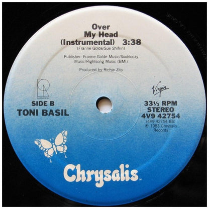 TONI BASIL - OVER MY HEAD | 12'' MAXI SINGLE USADO