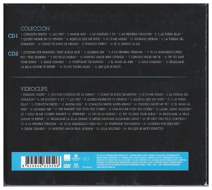 ALEJANDRO SANZ - COLECCION DEFINITIVA (2CD+DVD) | CD