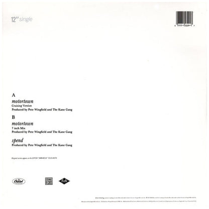 KANE GANG - MOTORTOWN | 12" MAXI SINGLE VINILO USADO