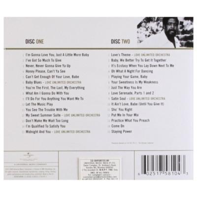 BARRY WHITE - GOLD (2CD) | CD