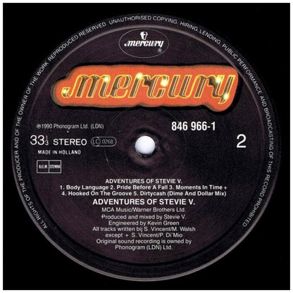 STEVIE V - ADVENTURES OF STEVIE V | VINILO USADO