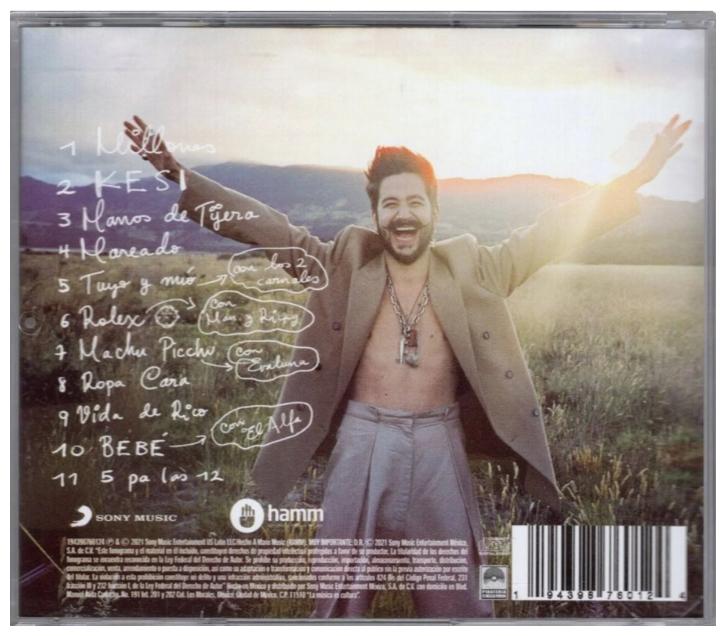 CAMILO - MIS MANOS | CD