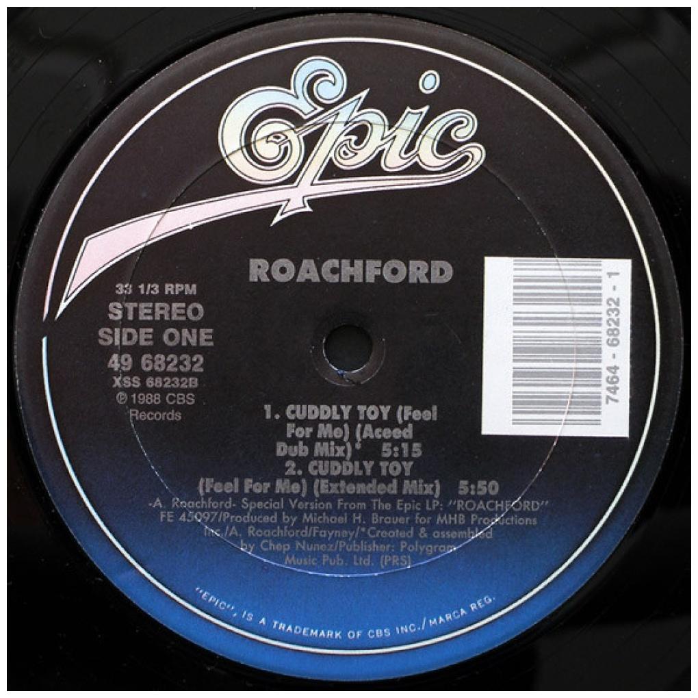 ROACHFORD - CUDDLY TOY (FEEL FOR ME) | 12" MAXI SINGLE VINILO USADO