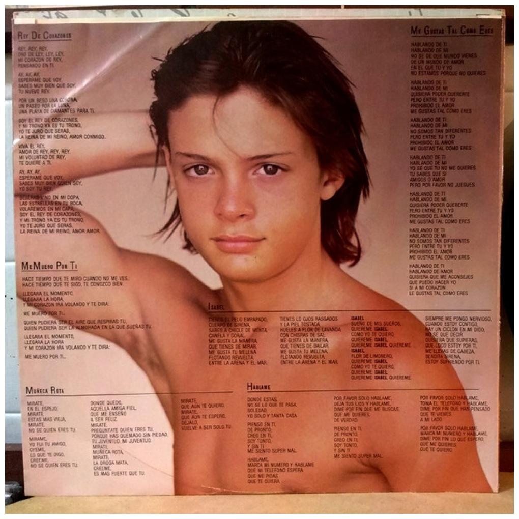 LUIS MIGUEL - PALABRA DE HONOR | VINILO USADO
