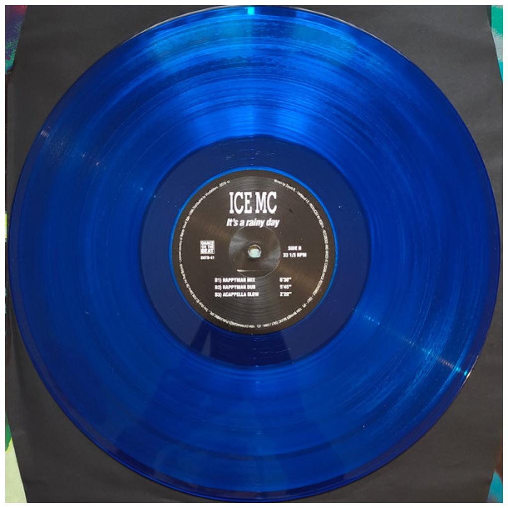 ICE MC - IT'S A RAINY DAY (BLUE CLEAR VINYL) | 12'' MAXI SINGLE