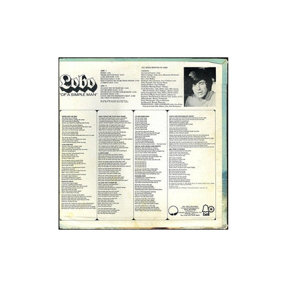 LOBO - OF A SIMPLE MAN  | VINILO USADO