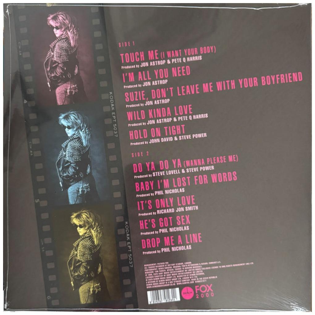 SAMANTHA FOX - TOUCH ME (BLACK/WHITE & PINK COLORED VINYL) (140GRS) | VINILO