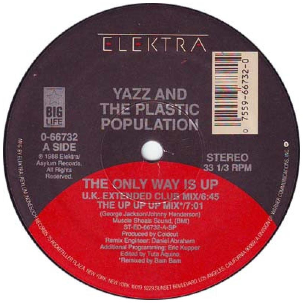 YAZZ AND THE PLASTIC POPULATION - THE ONLY WAY IS UP | 12" MAXI SINGLE VINILO USADO