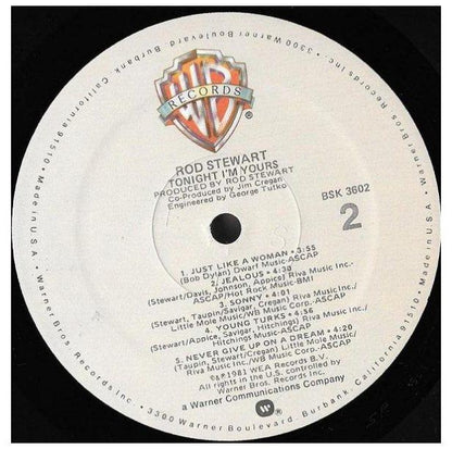 ROD STEWARD - TONIGHT I M YOURS | VINILO USADO