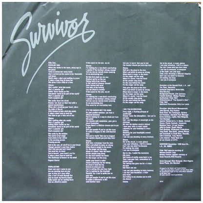 SURVIVOR - VITAL SIGNS | VINILO USADO