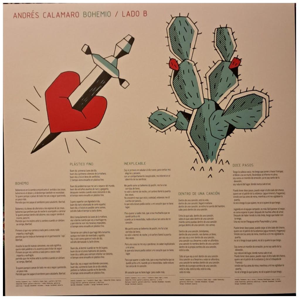 ANDRES CALAMARO - BOHEMIO | VINILO
