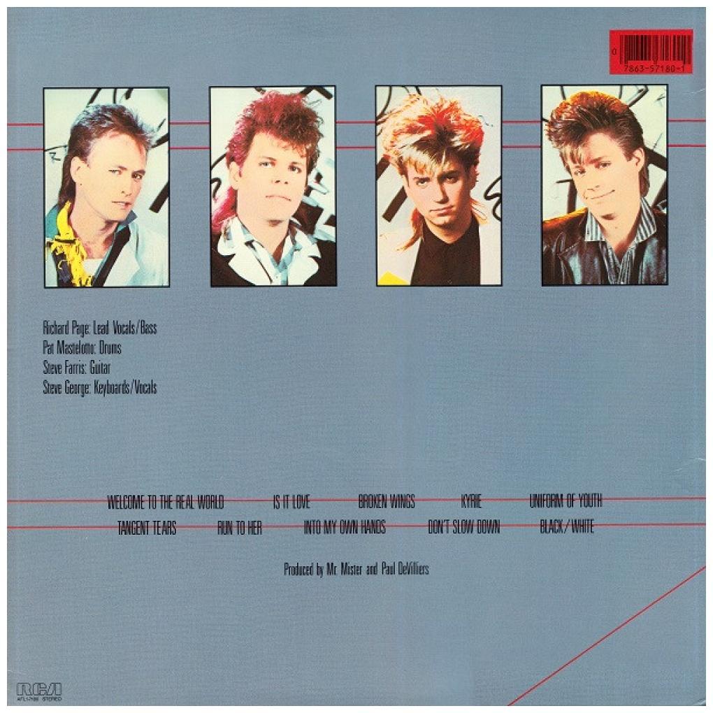 MR. MISTER - WELCOME TO THE REAL WORLD | 12" MAXI SINGLE USADO
