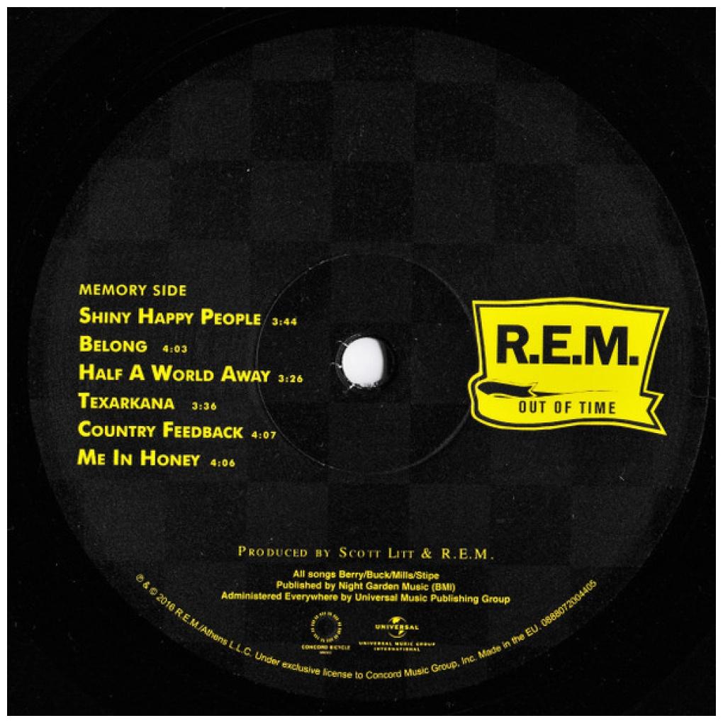 R.E.M - OUT OF TIME | VINILO