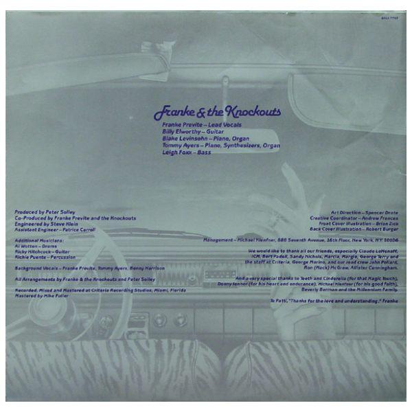 FRANKE & THE KNOCKOUTS - BELOW THE BELT | VDE SELLADO