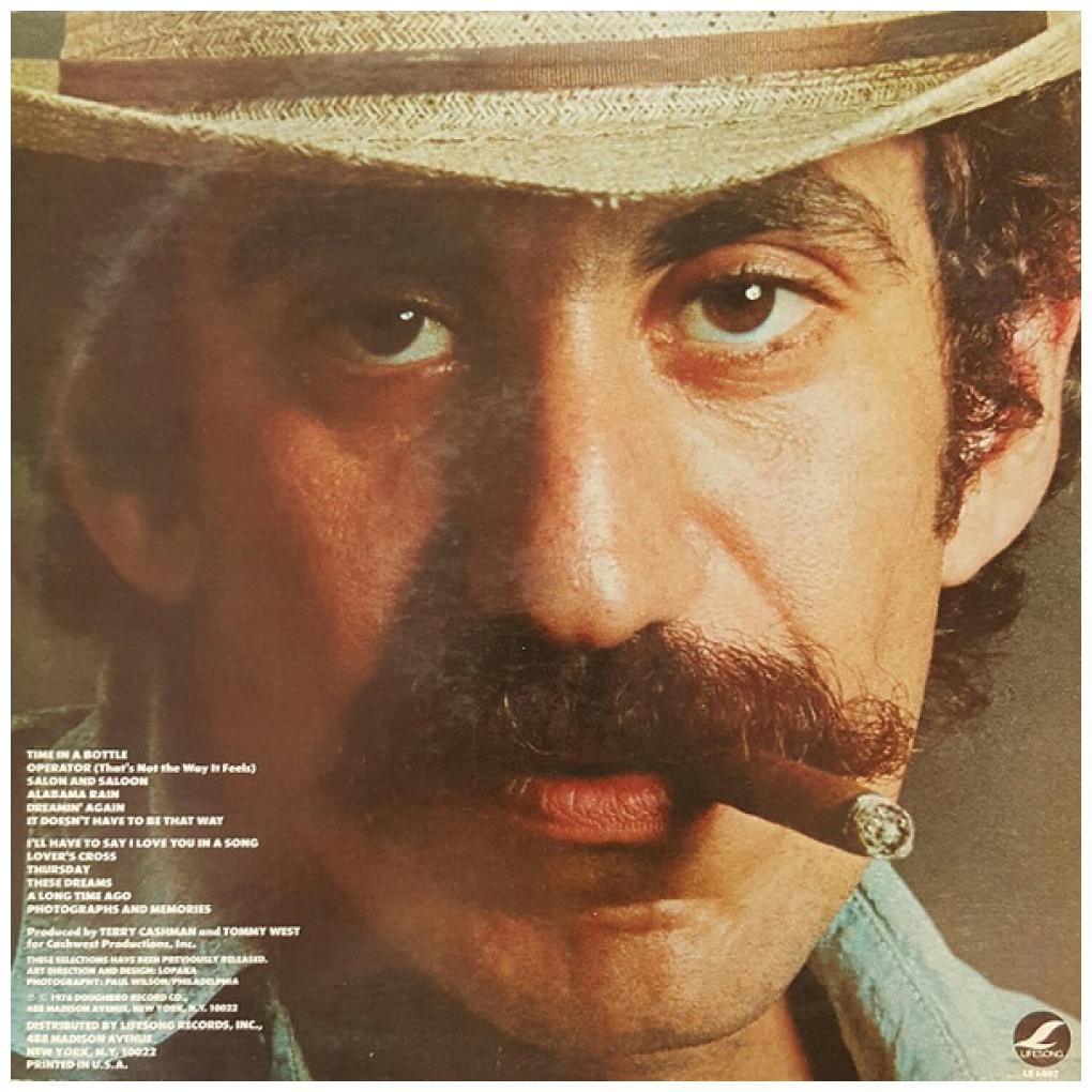 JIM CROCE - TIME IN A BOTTLE: GREATEST LOVE SONGS | VINILO USADO
