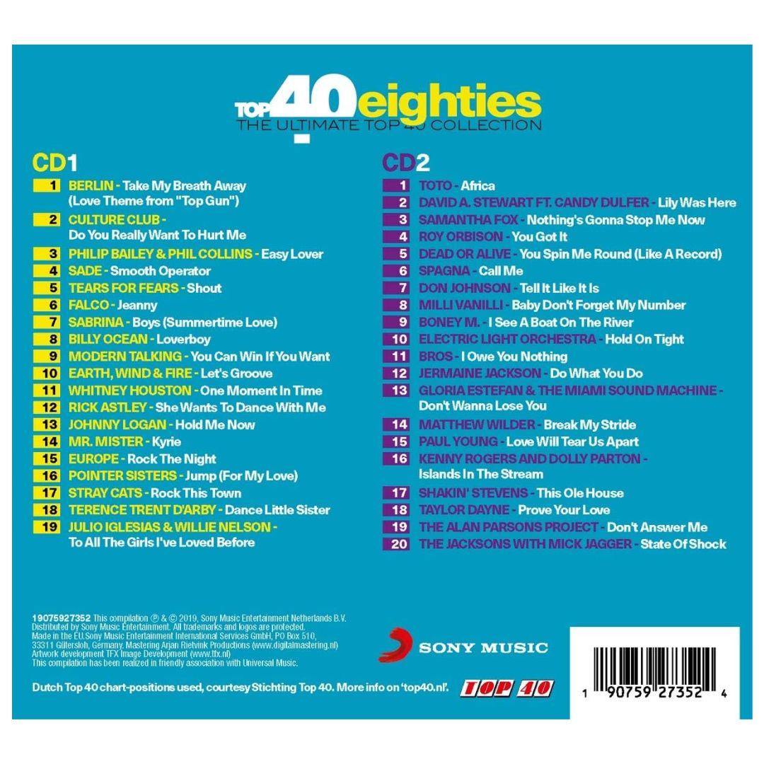 TOP 40 EIGHTIES - VARIOS (2CD) | CD