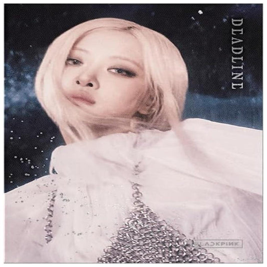BLACK PINK - DEADLINE-BLACKPINK THE 3RD MINI ALBUM (SILVER VER.-ROSE)