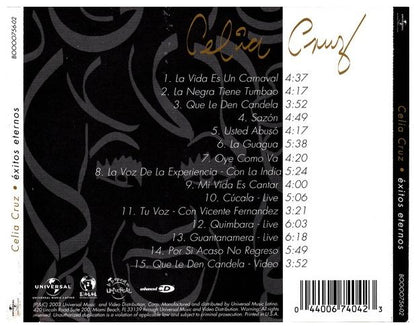 CELIA CRUZ - EXITOS ETERNOS | CD