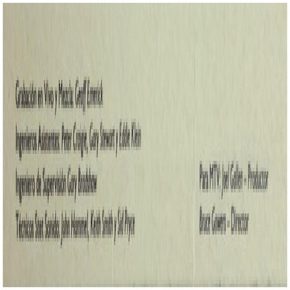 PAUL McCARTNEY - UNPLUGGED: THE OFFICIAL BOOKLEG} | VINILO USADO