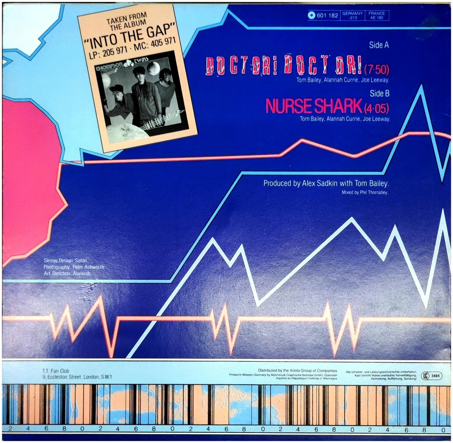 THOMPSON TWINS - DOCTOR! DOCTOR! | 12" MAXI SINGLE USADO