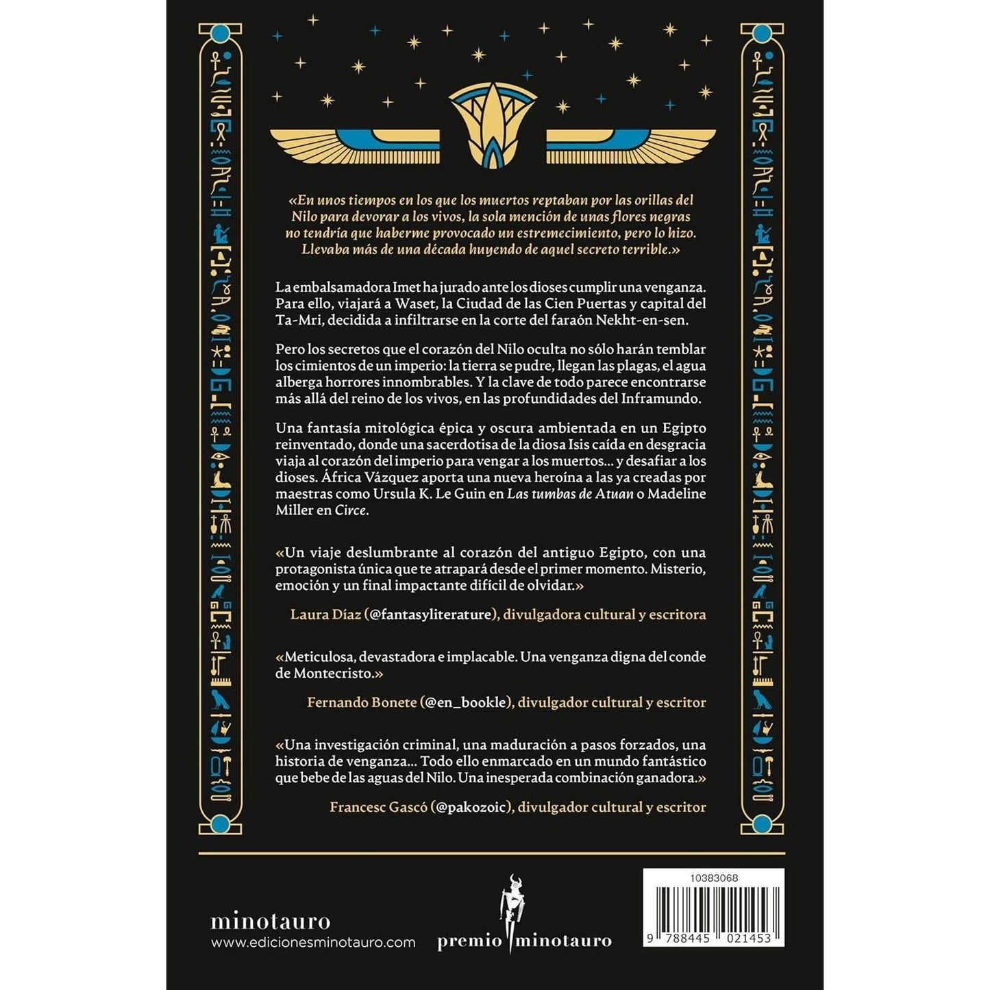 LA SOMBRA DEL LOTO NEGRO - PREMIO MINOTAURO 2026 (TAPA DURA) - ÁFRICA VÁZQUEZ BELTRÁN | LIBRO