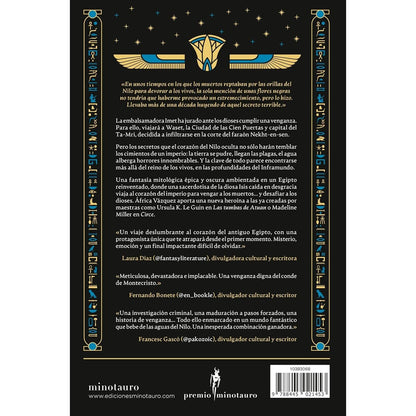 LA SOMBRA DEL LOTO NEGRO - PREMIO MINOTAURO 2026 (TAPA DURA) - ÁFRICA VÁZQUEZ BELTRÁN | LIBRO