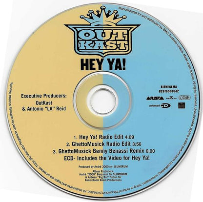 OUTKAST - HEY YA! | CD SINGLE USADO