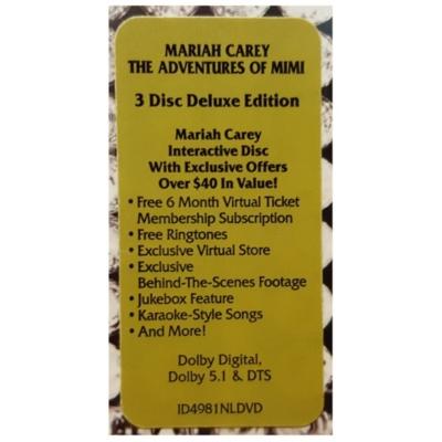 MARIAH CAREY - ADVENTURES OF MIMI (DELUXE EDIT) (3DVD) | DVD