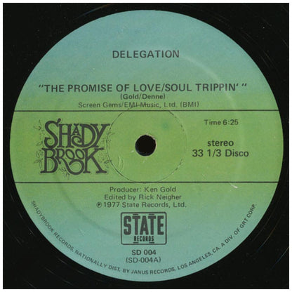 DELEGATION - OH HONEY | 12'' MAXI SINGLE USADO