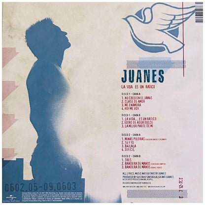 JUANES - LA VIDA ES UN RATICO (2LP) | VINILO