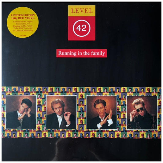 LEVEL 42 - RUNNING IN THE FAMILY (RED VINYL) | VINILO