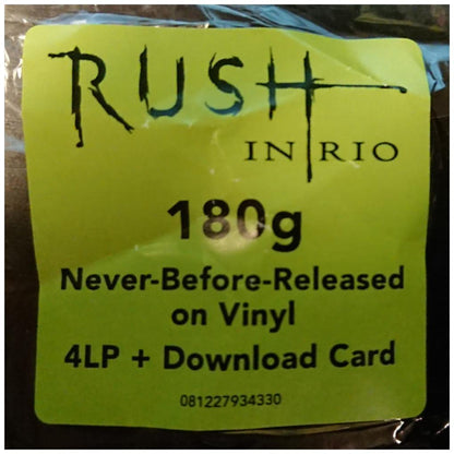 RUSH - IN RIO (4LP) | VINILO