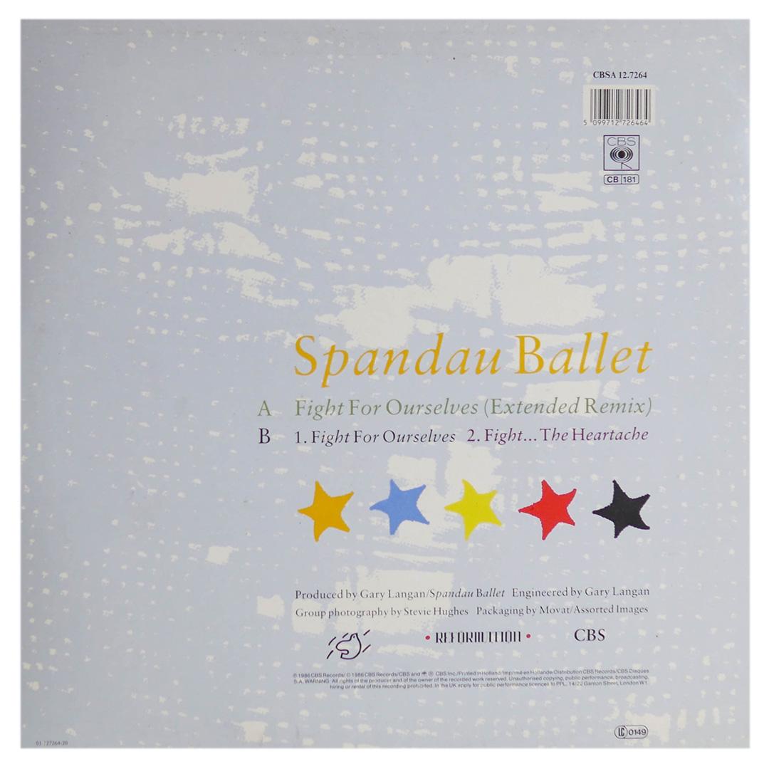SPANDAU BALLET - FIGHT FOR OURSELVES (EXT. REMIX) | 12" MAXI SINGLE USADO