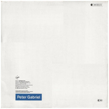 PETER GABRIEL - SLEDGEHAMMER | 12'' MAXI SINGLE USADO