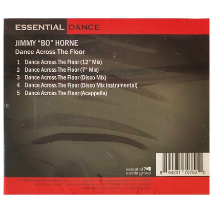 JIMMY "BO" HORNE - DANCE ACROSS THE FLOOR | CD MAXI SINGLE