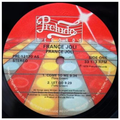 FRANCE JOLI - COME TO ME | VINILO