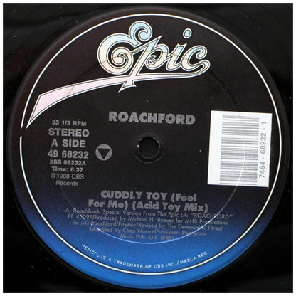 ROACHFORD - CUDDLY TOY (FEEL FOR ME) | 12" MAXI SINGLE VINILO USADO