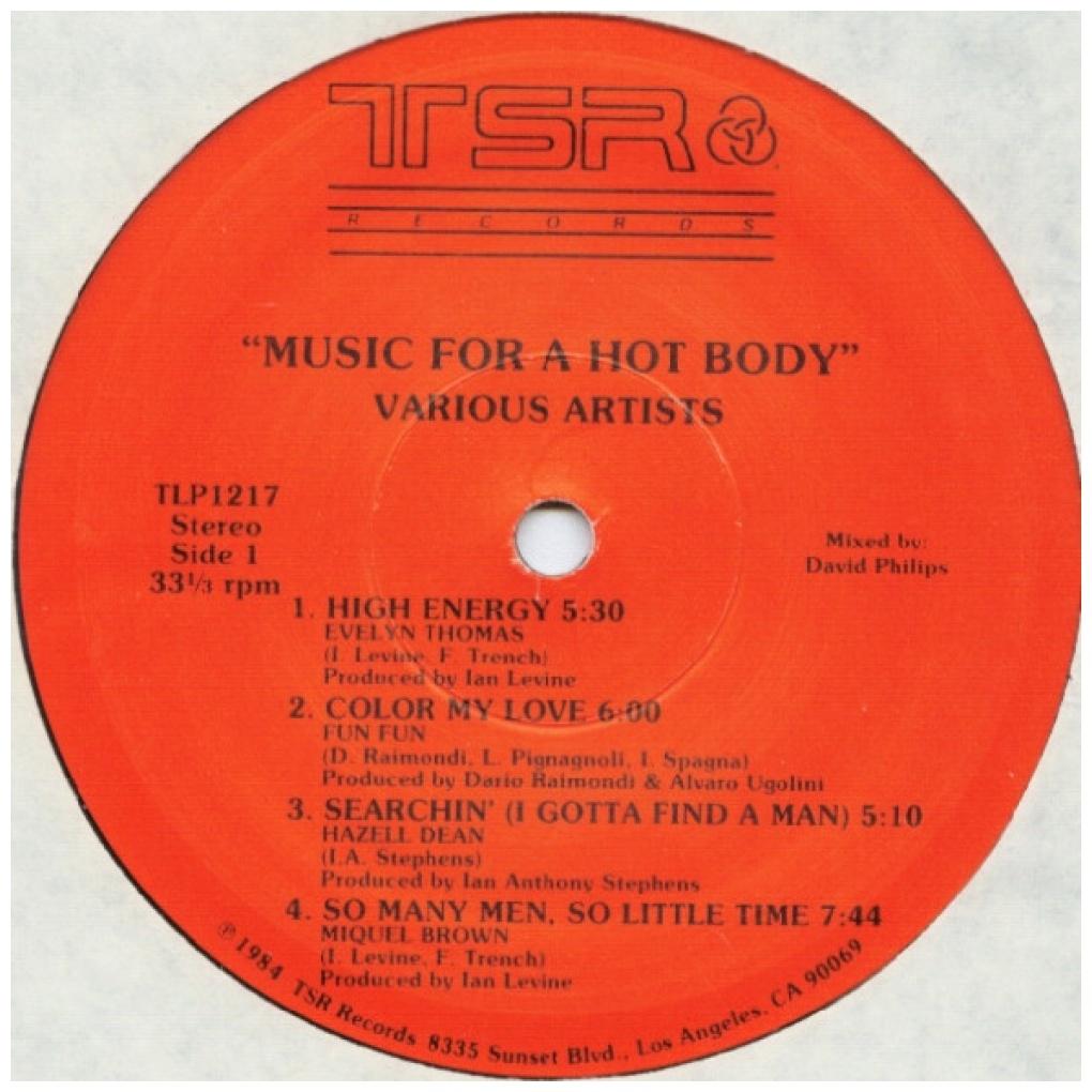 Various Artists - Music for a Hot Body | VINILO USADO