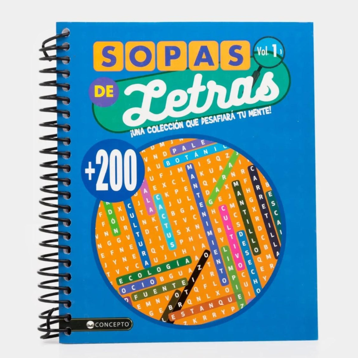 200 + SOPAS DE LETRAS VOL 1 (RÚSTICA) - MOISÉS SALAMA | LIBRO