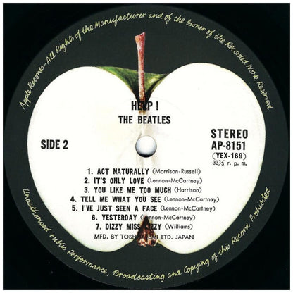 THE BEATLES - HELP! (JAPAN EDITION) | VINILO USADO