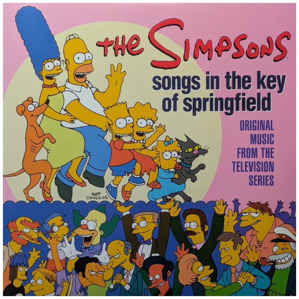 THE SIMPSONS - SONGS IN THE KEY OF SPRINGFIELD (ORIGINAL MUSIC TELEVISION SERIES) (2LP) (YELLOW/PINK VINYL) | VINILO