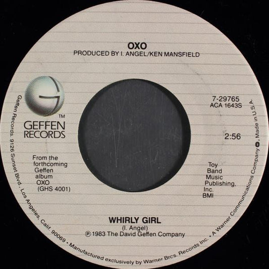 OXO - WHIRLY GIRL | 7" SINGLE VINILO USADO