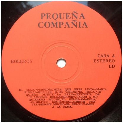PEQUEÑA COMPAÑÍA - BOLEROS | VINILO USADO